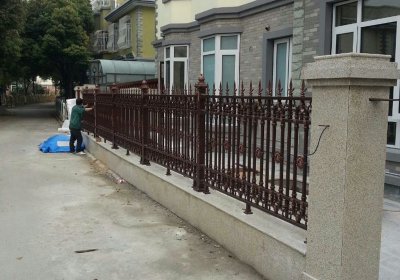 盛景家园护栏安装案例